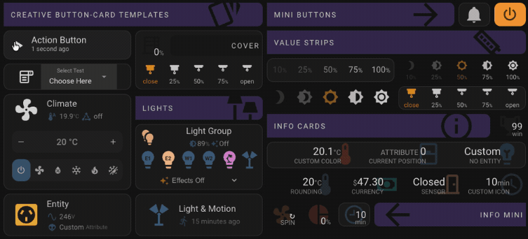 Template Samples using Noctis theme